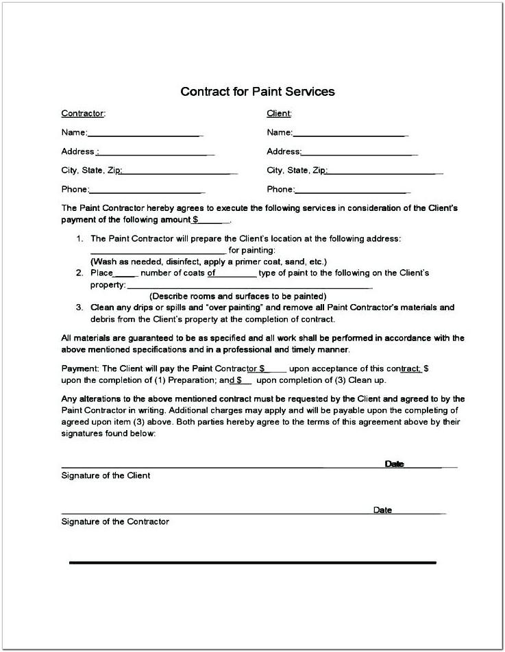 Basic Employment Contract Sample
