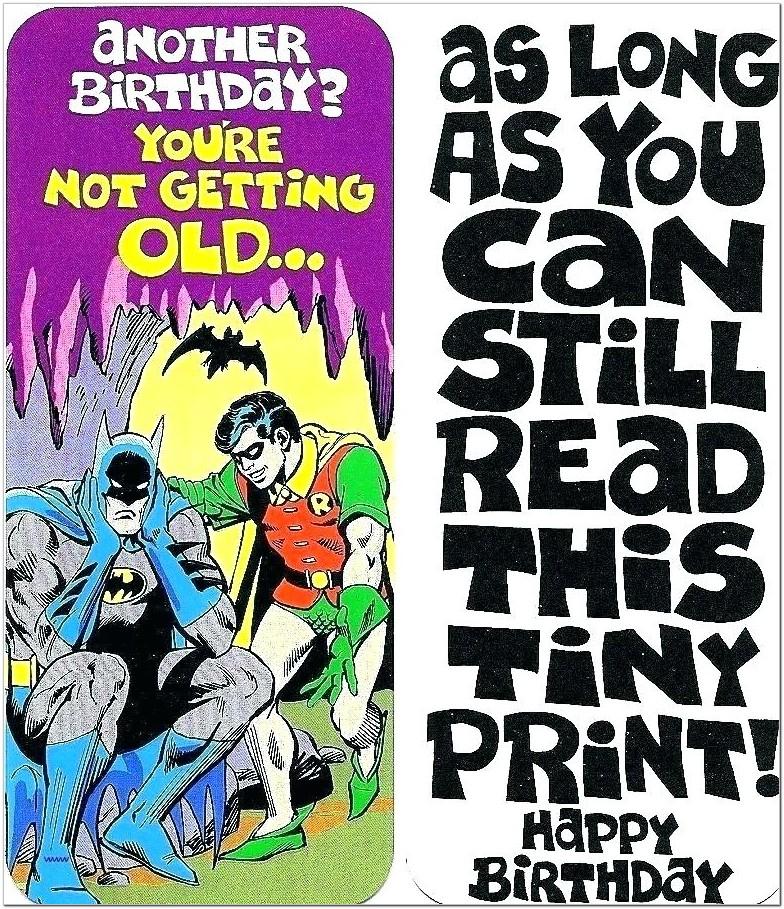 Batman Birthday Invitation Card Template