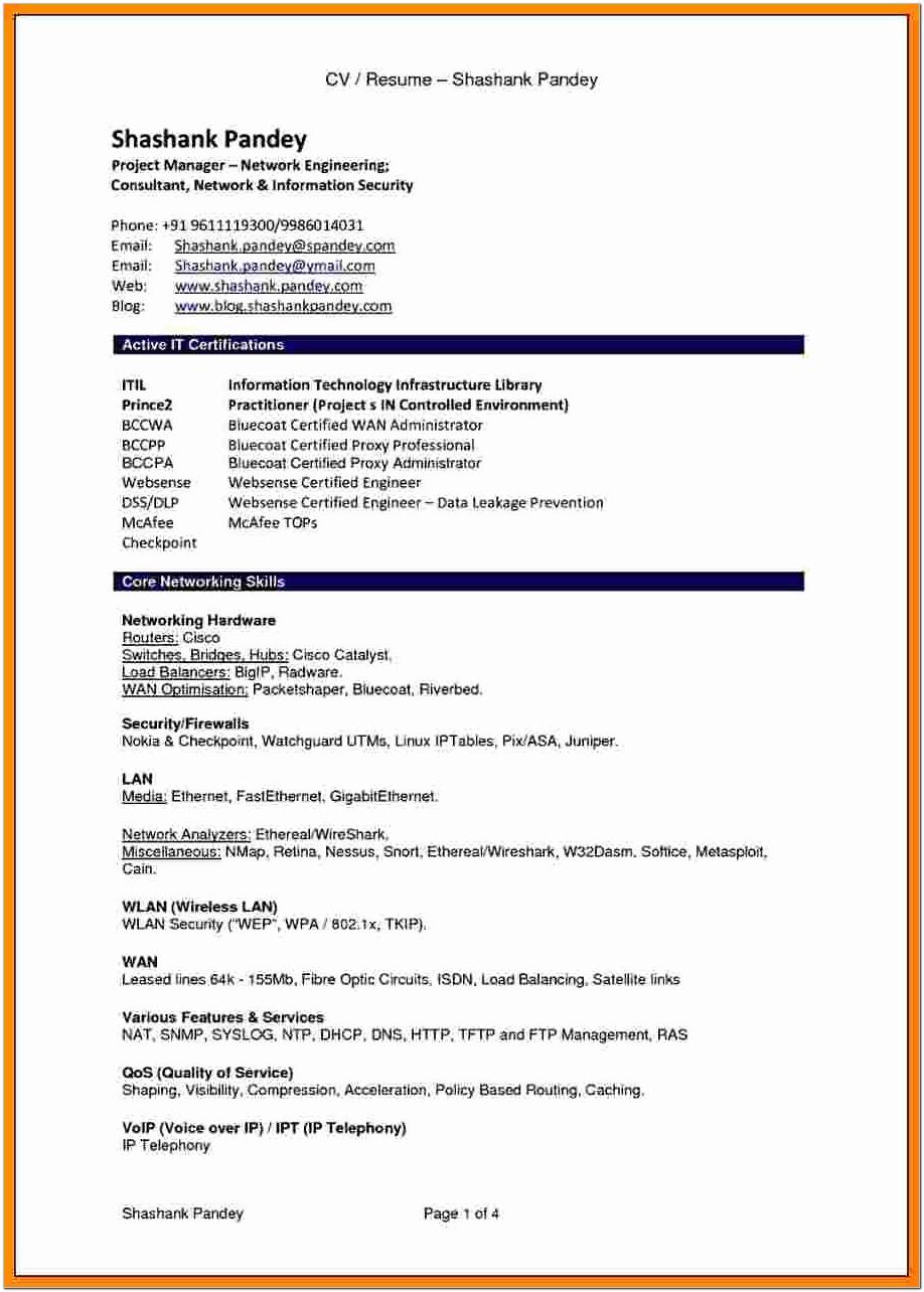 Best Fresher Resume Templates Download