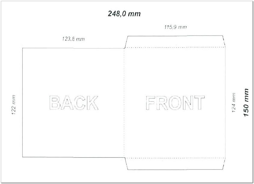 Blank Cd Cover Template Word