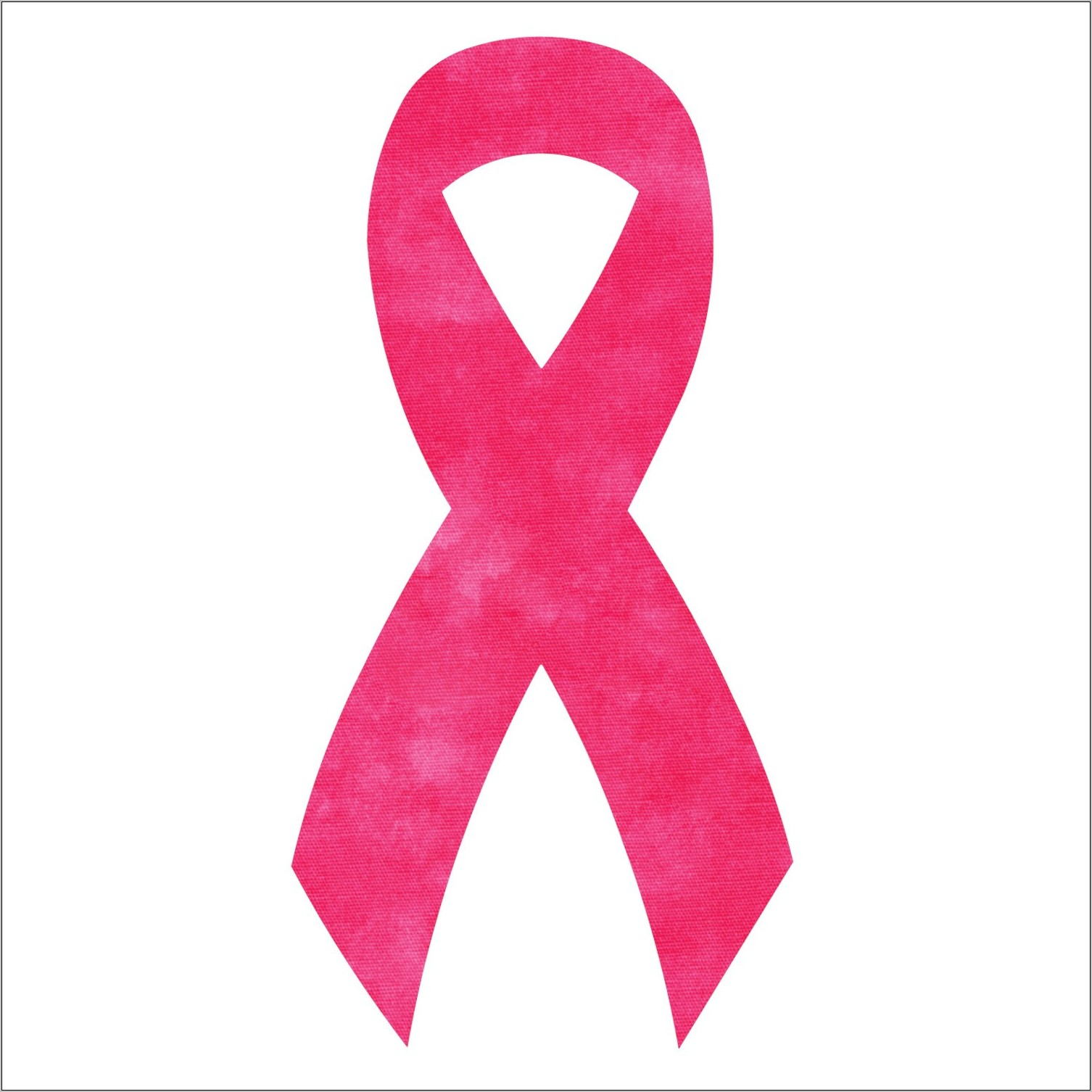 Breast Cancer Ribbon Template 2010