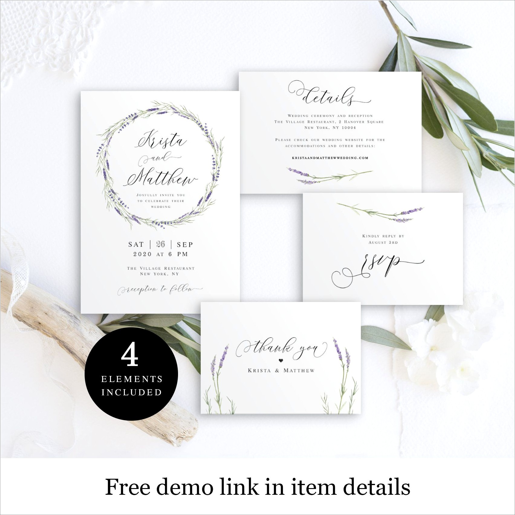 Editable Downloadable Wedding Invitation Templates