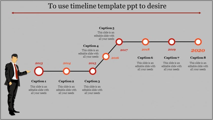 Ppt Template For Timeline