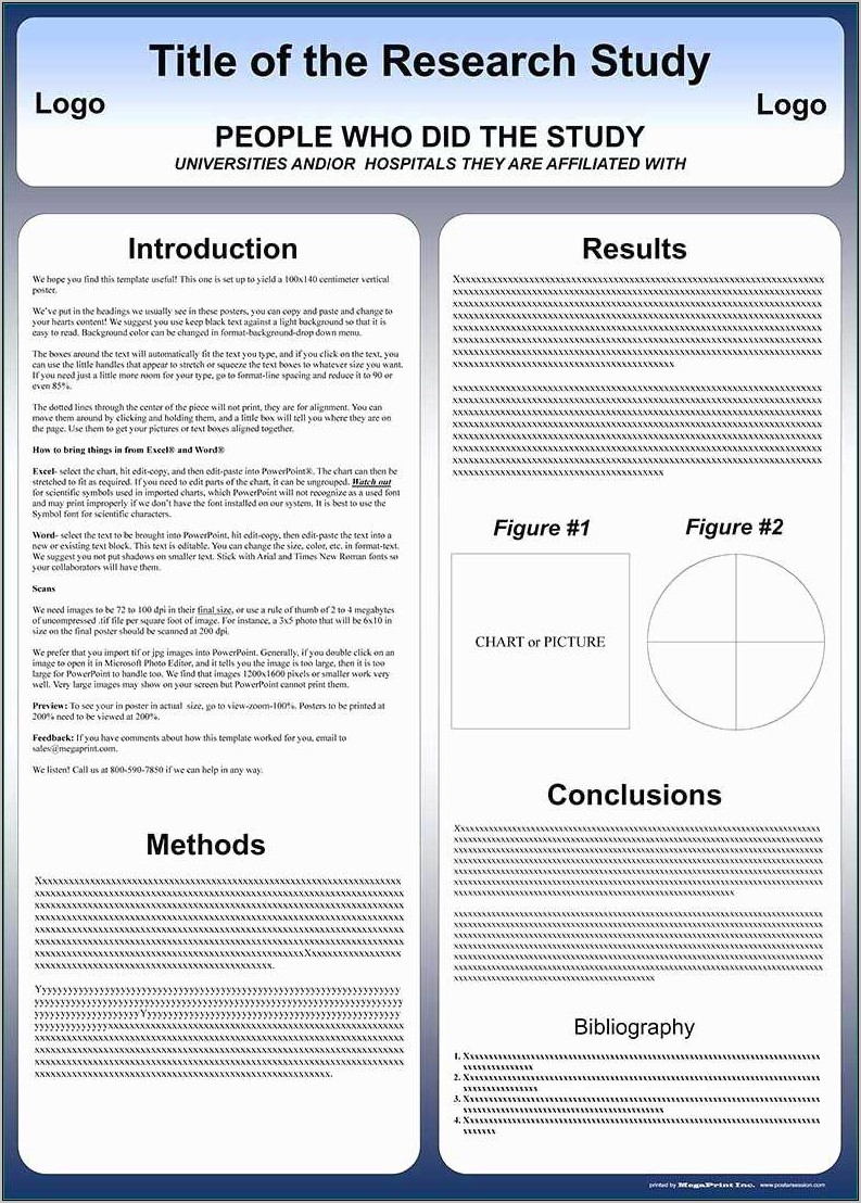 Research Poster Template A1 Size
