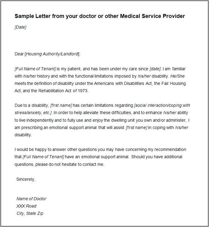 Resignation Letter Sample Doctor