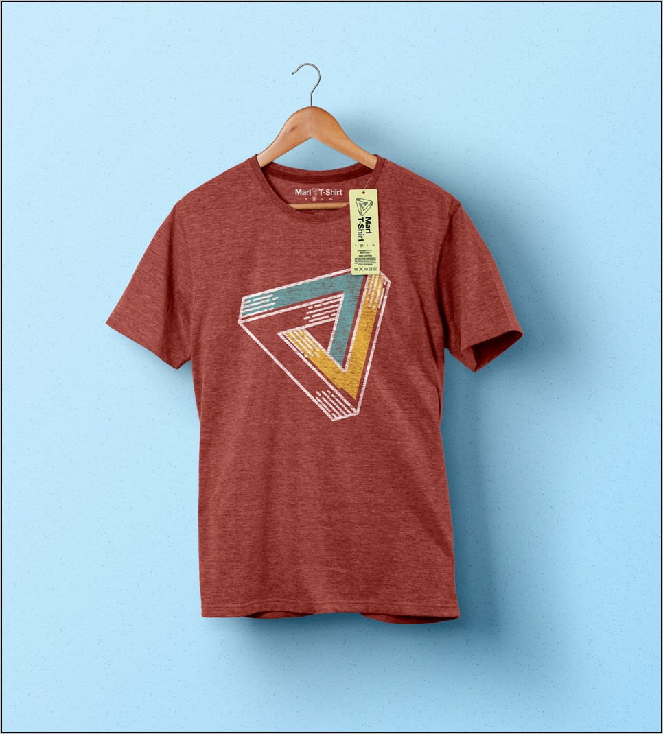 T Shirt Mockup Template Illustrator