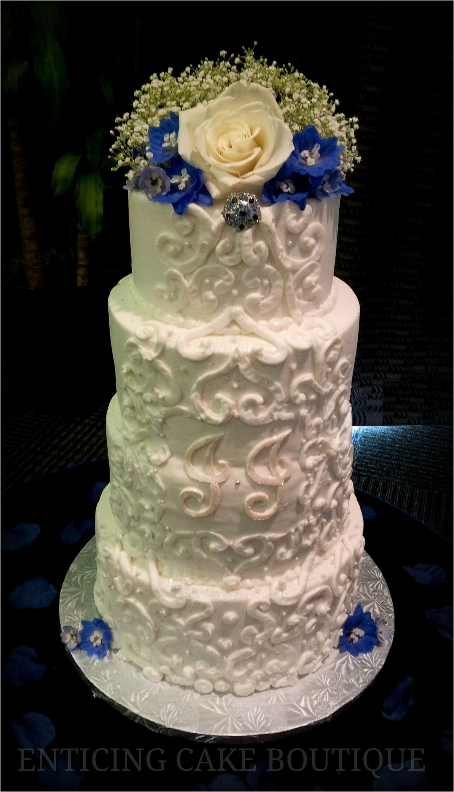 Wedding Cake Piping Designs