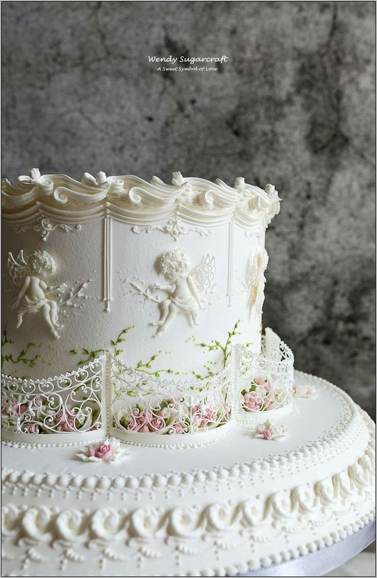 Wedding Cake Piping Templates