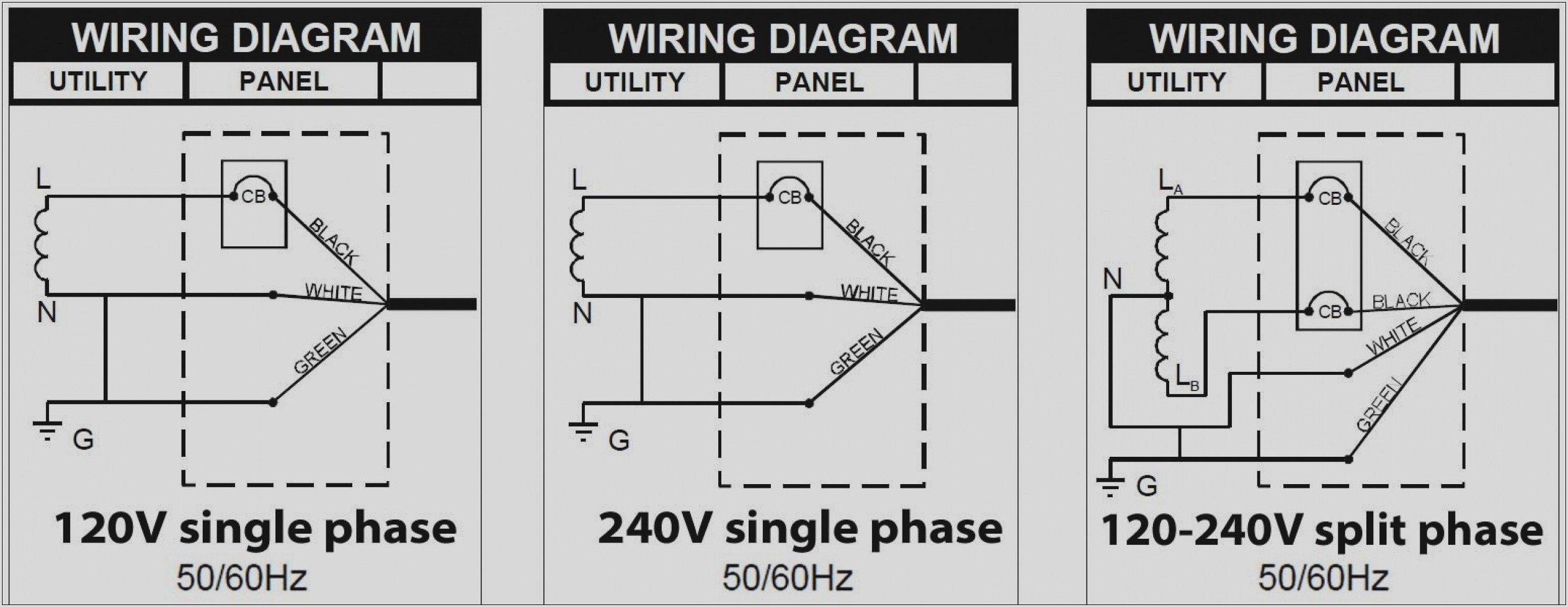 240v Single Phase Wiring Diagram