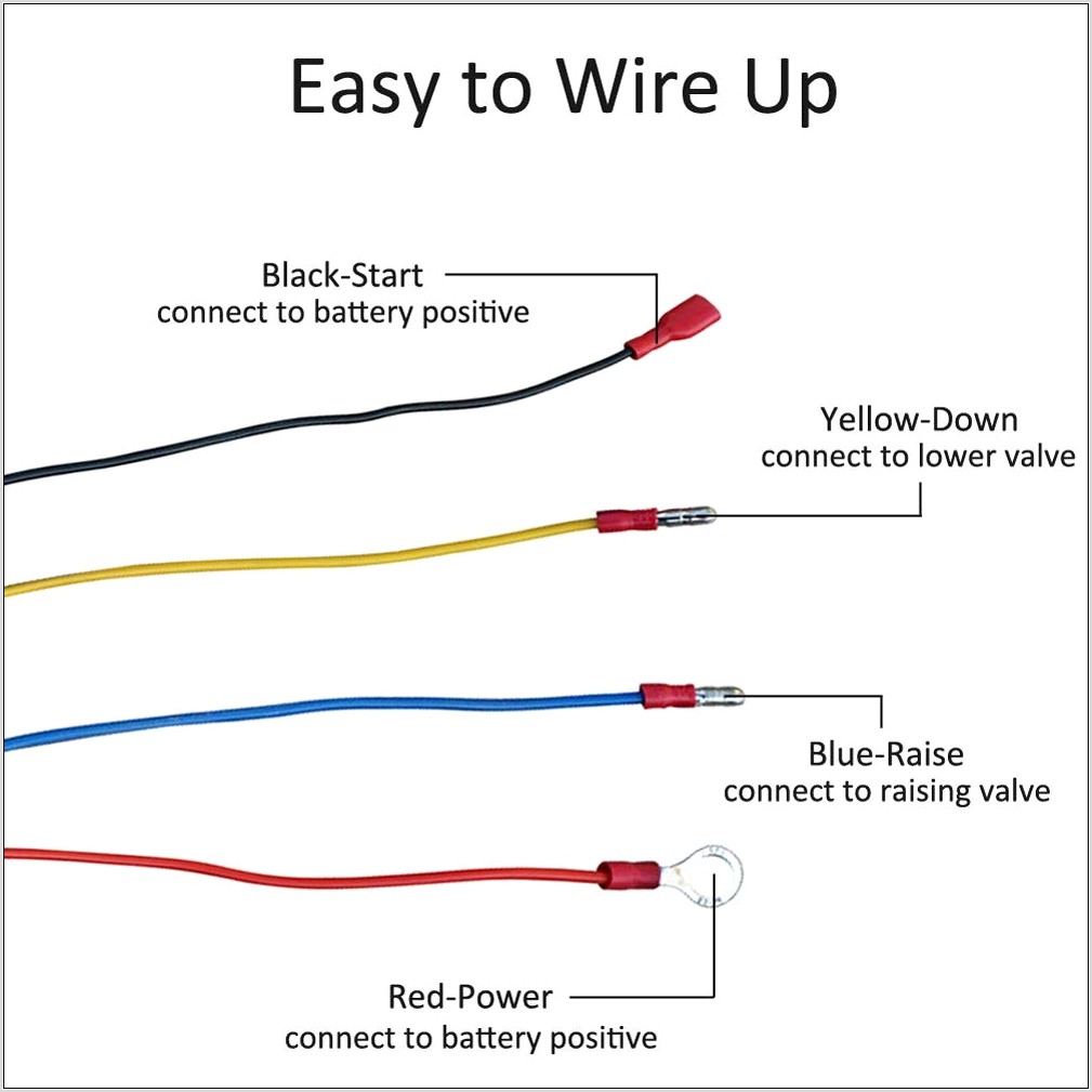 4 Wire Dump Trailer Control Diagram