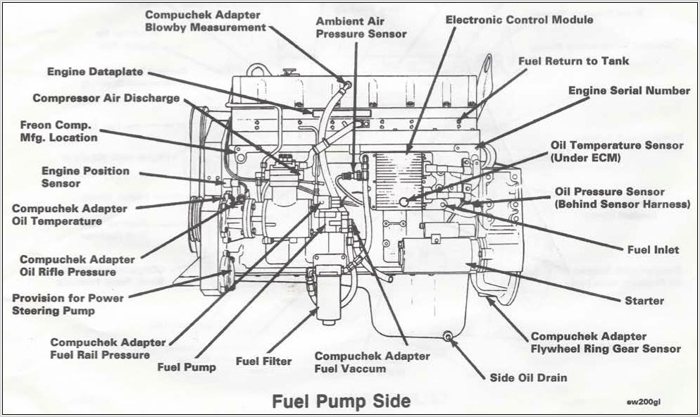 59 Cummins Fuel Line Diagram
