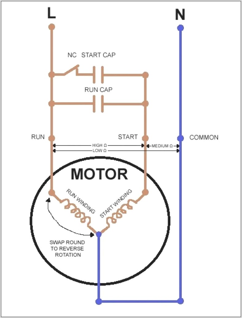 Compressor Wiring Diagram Refrigerator