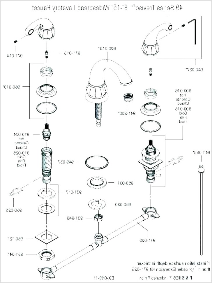 Delta Faucet Assembly Diagram