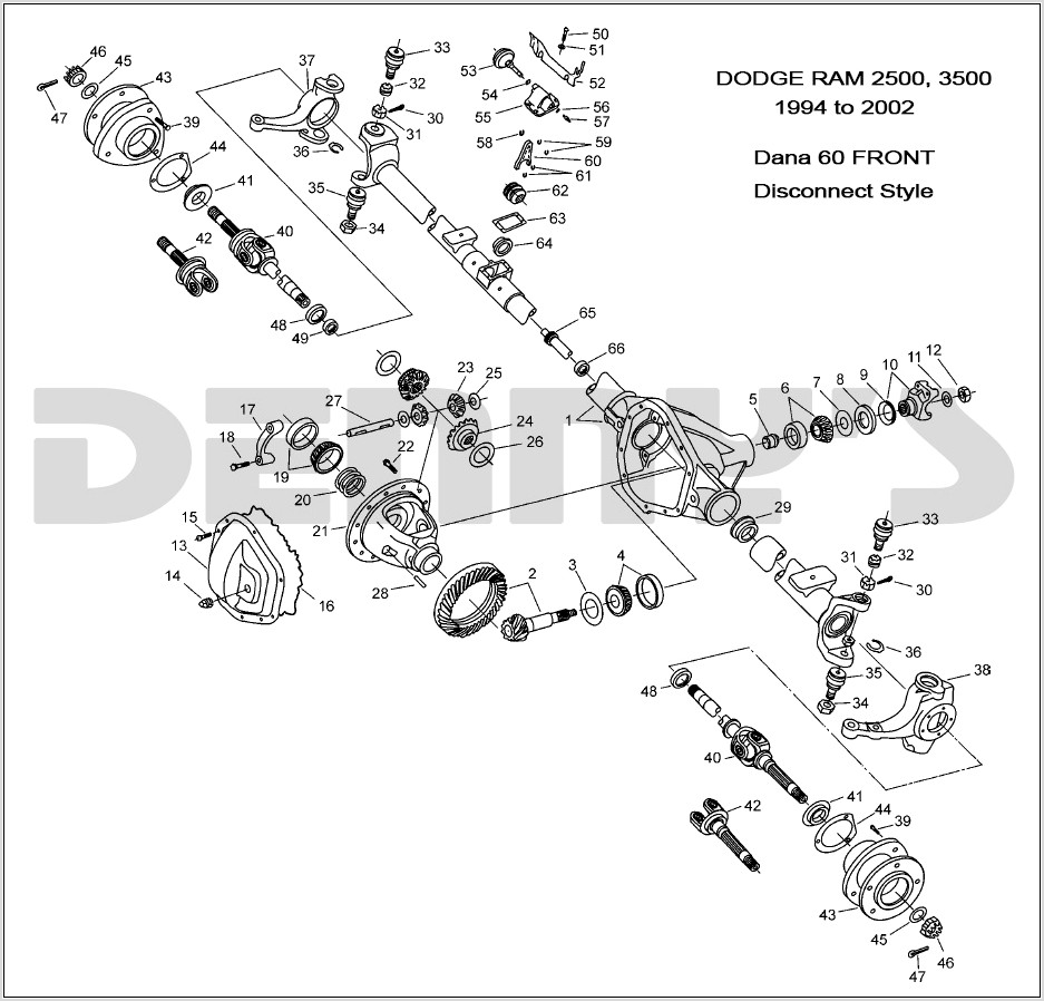 Dodge Ram 1500 Rear Suspension Diagram