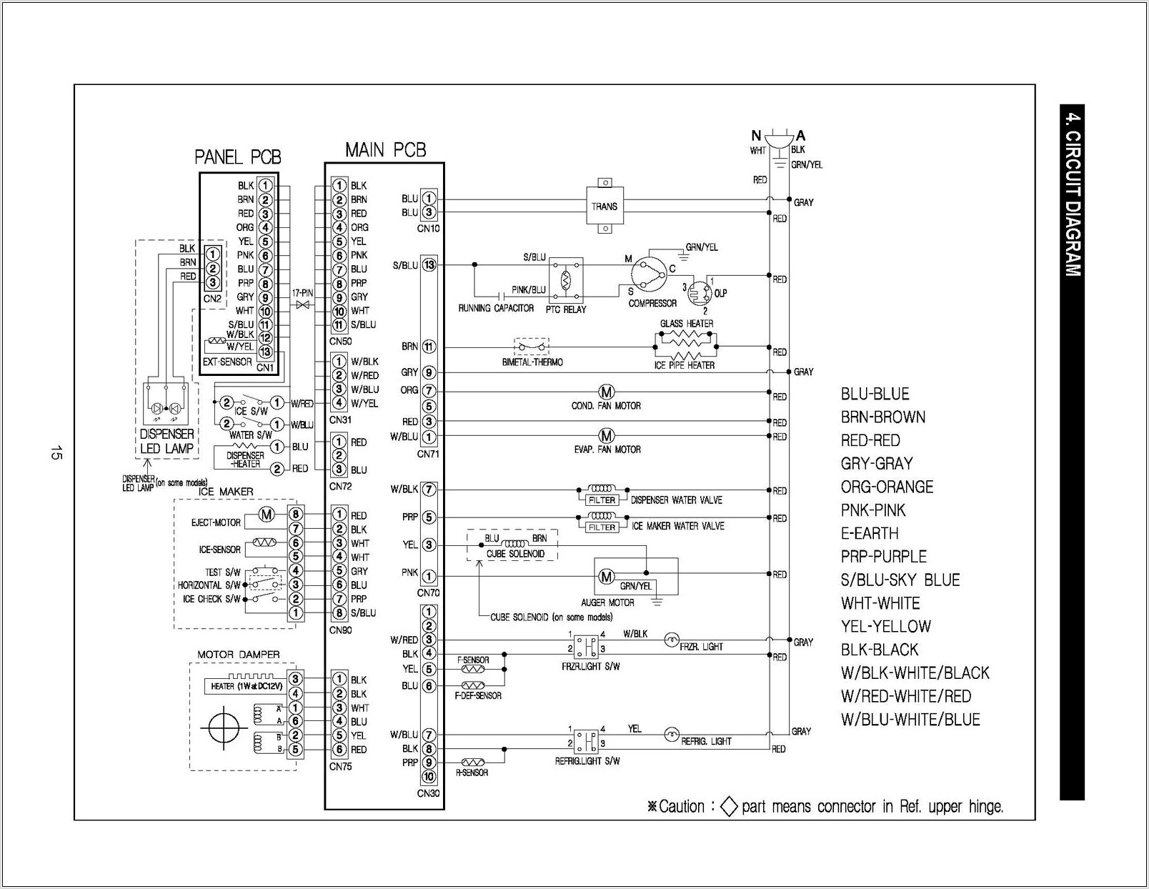 Ge Profile Refrigerator Wiring Diagram