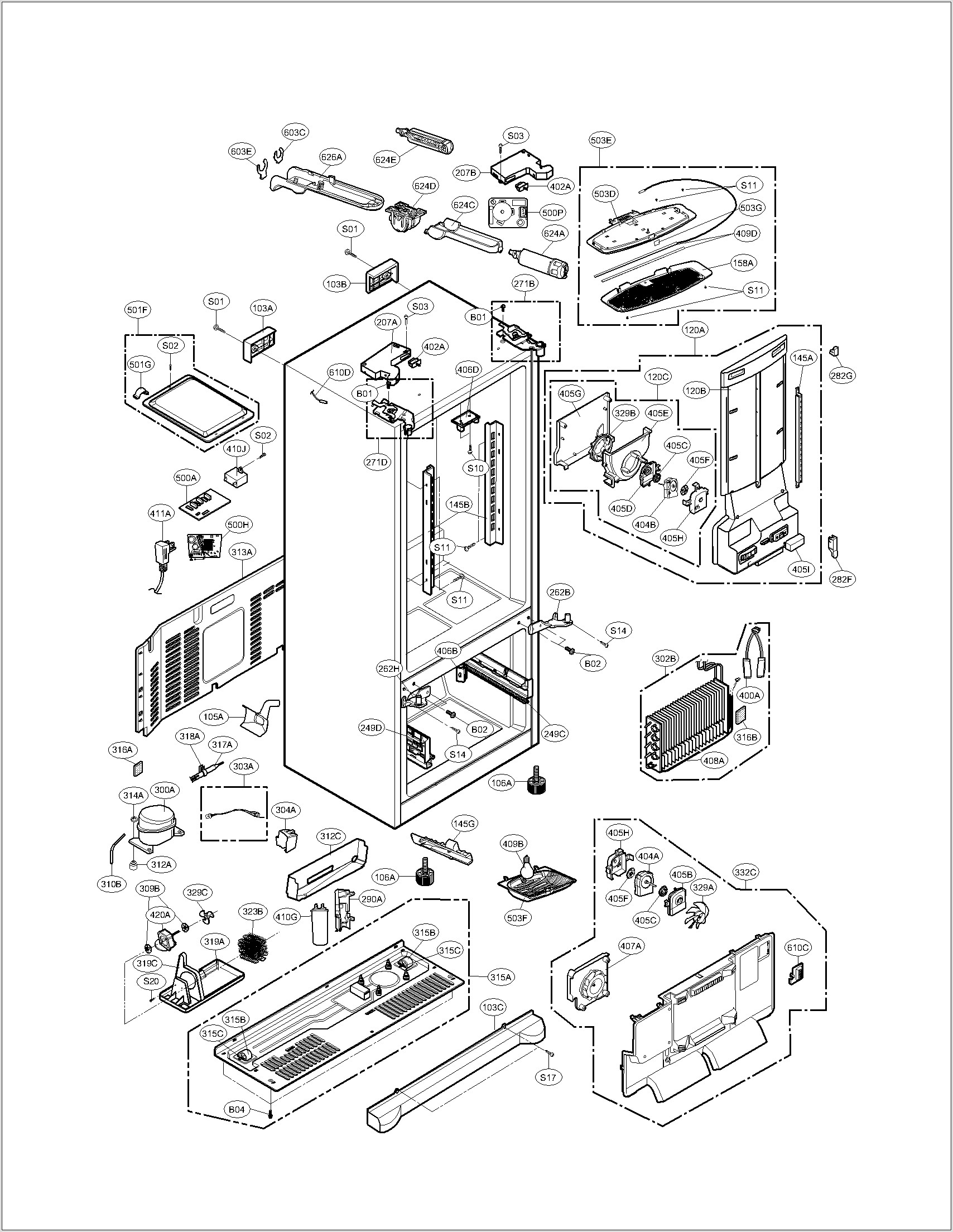 Kenmore Elite Refrigerator Wiring Diagram