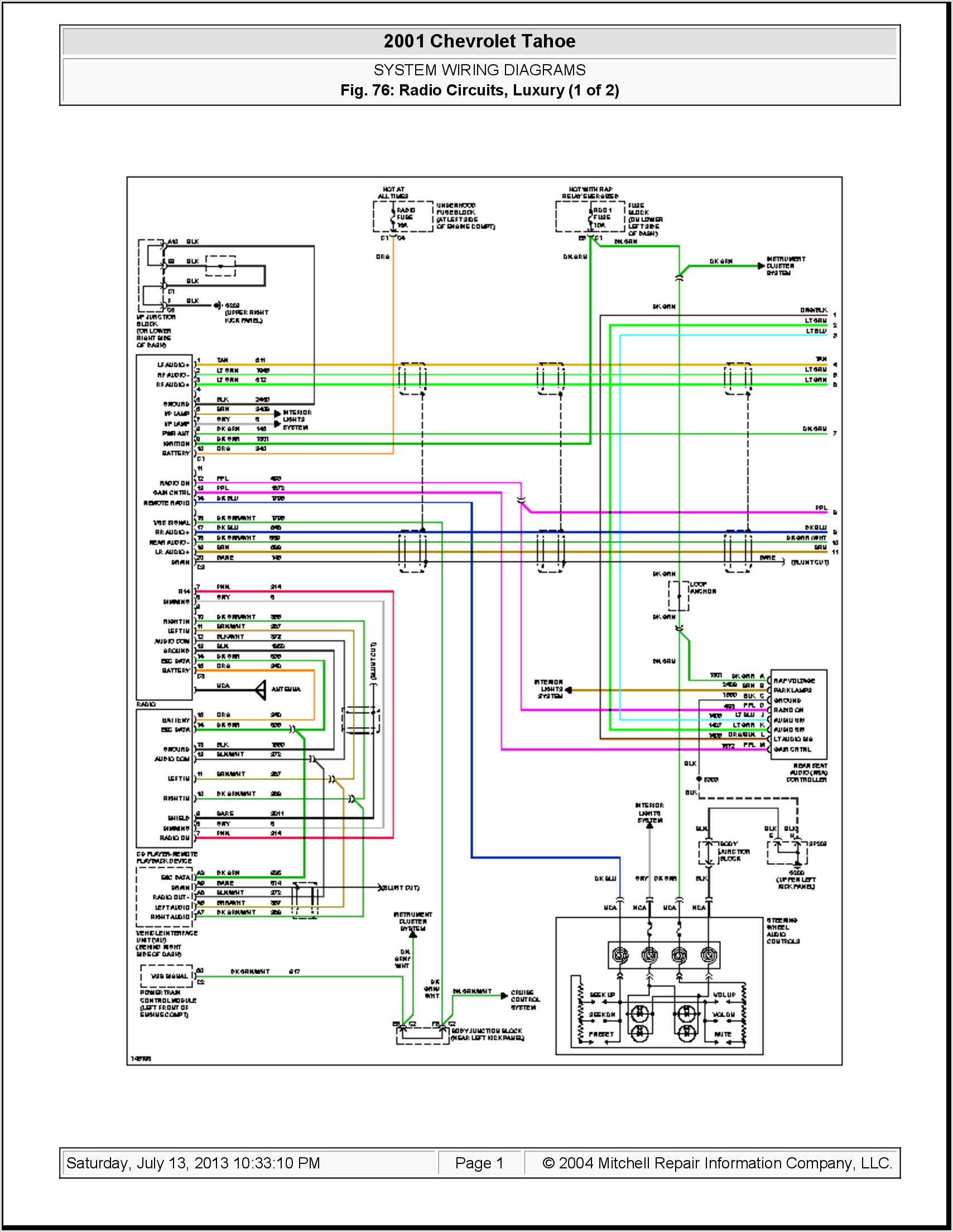 Mitchell Wiring Diagrams Free