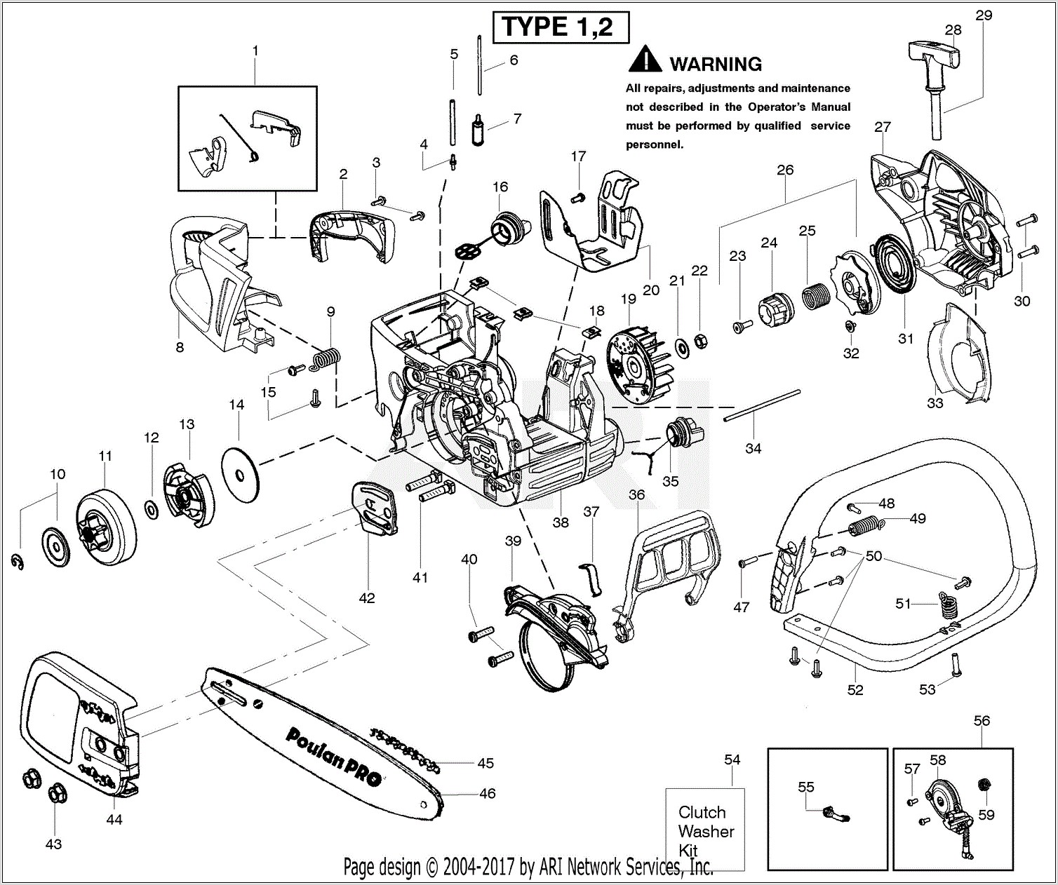 Poulan Chainsaw Carburetor Fuel Line Diagram