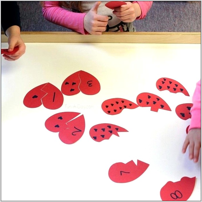 Printable Math Matching Games For Preschoolers