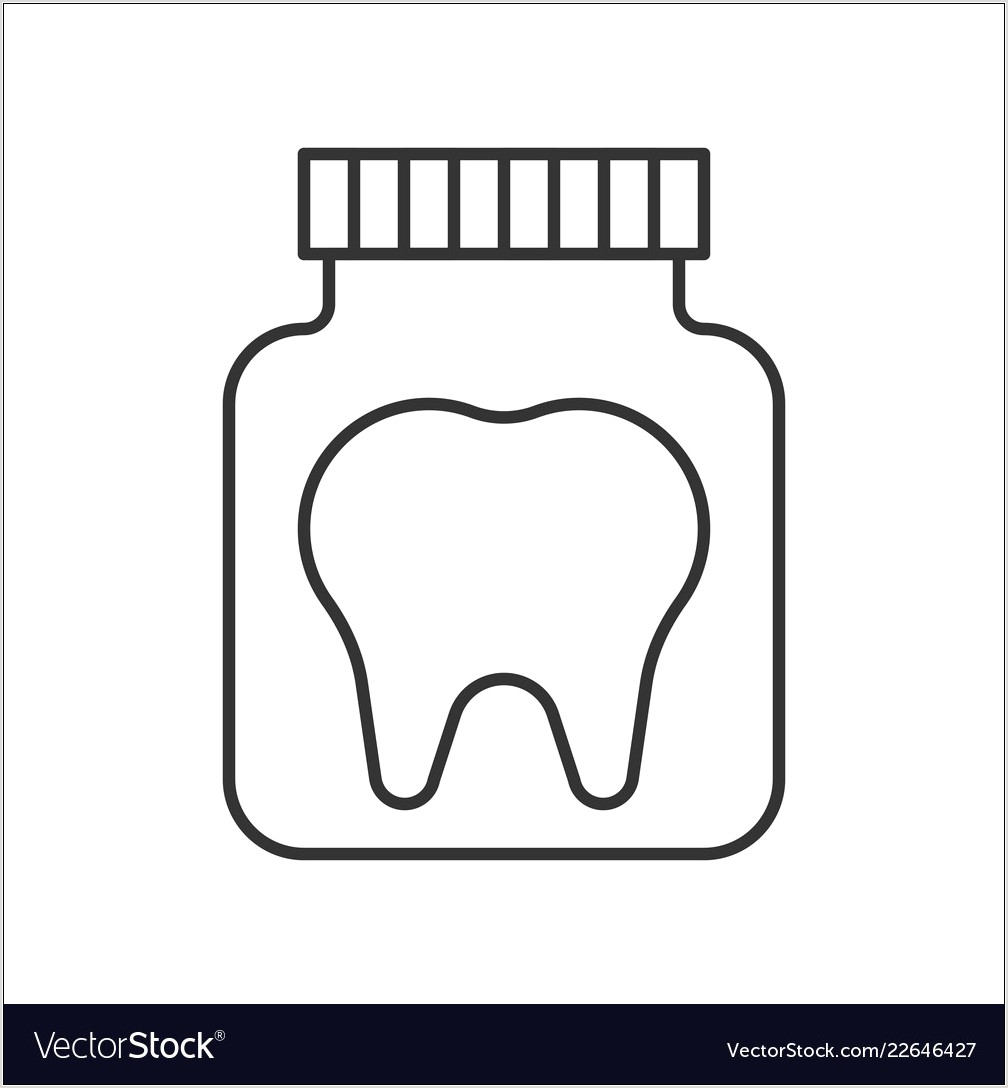 Simple Human Teeth Diagram