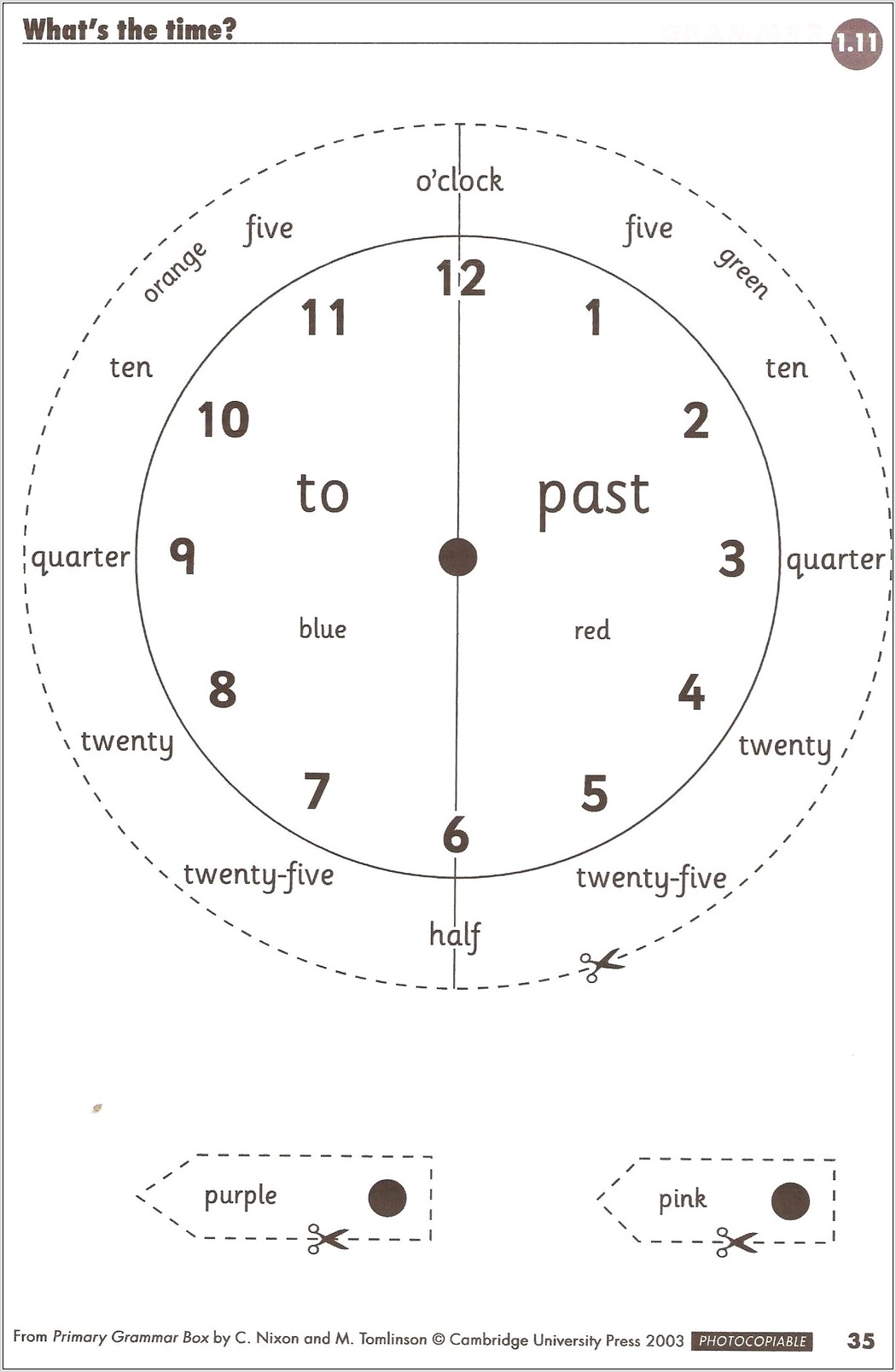 Telling Time Worksheet Draw The Hands