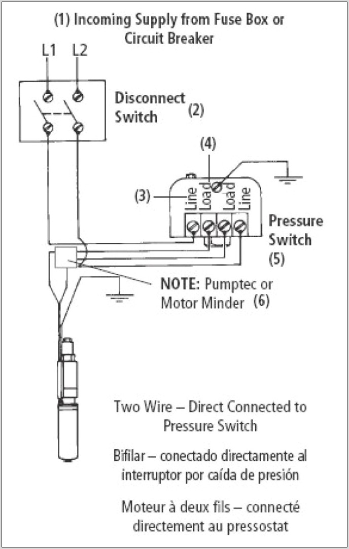 Well Water Pump Wiring Diagram