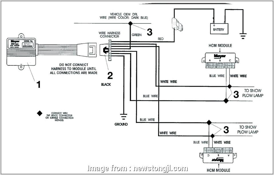 Western Snow Plow Cable Control Diagram