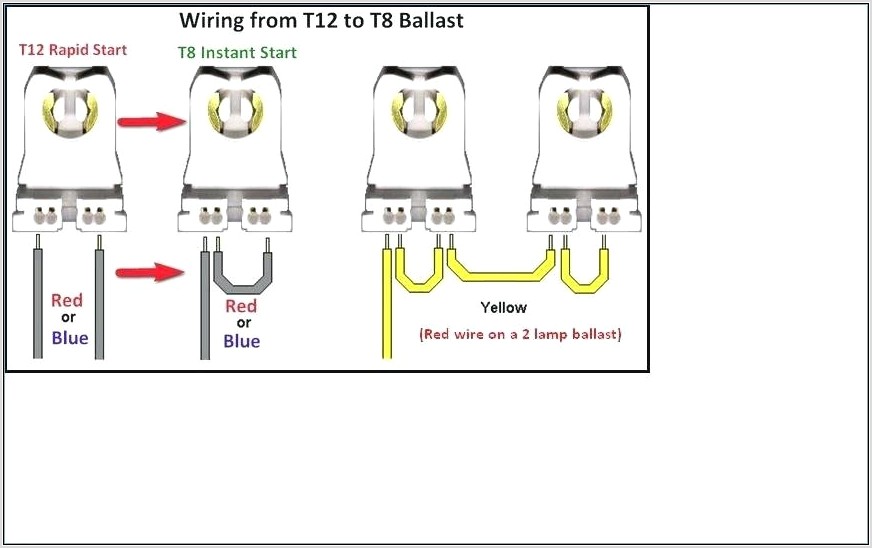 Wiring Diagram For T8 Electronic Ballast