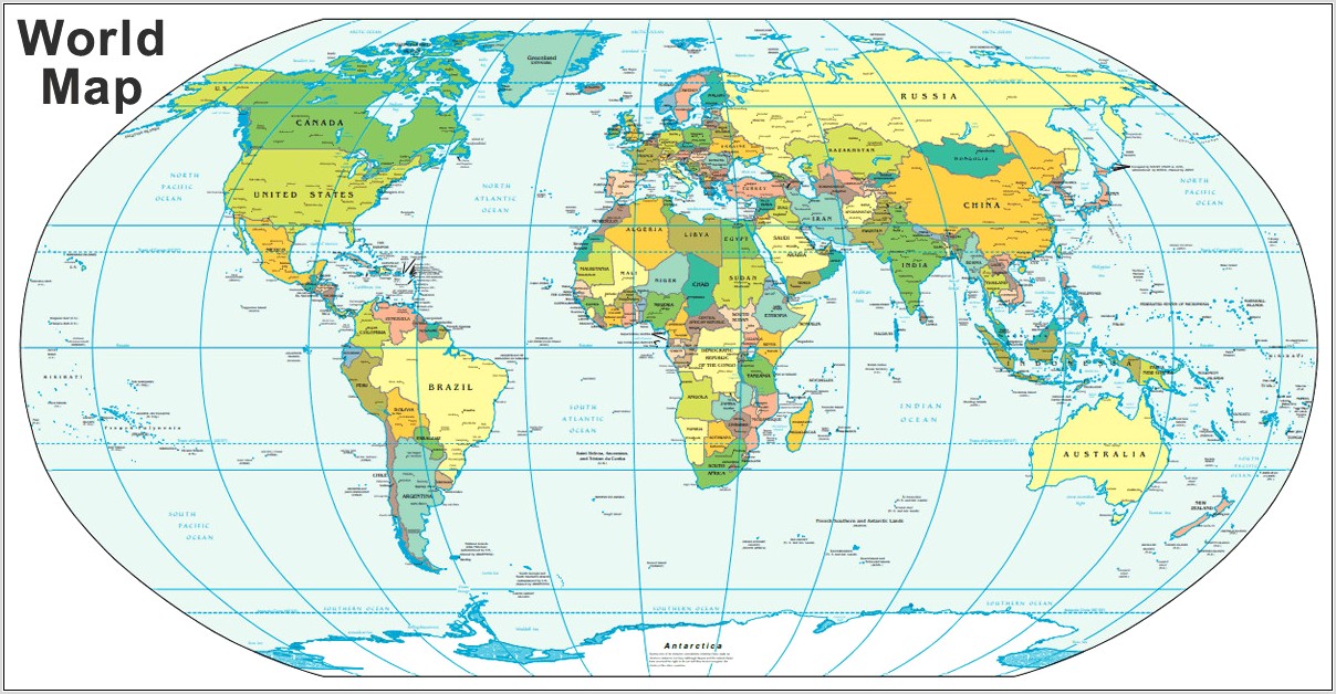 World Map Worksheet Pdf
