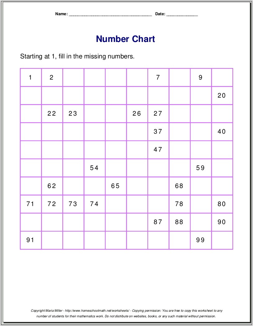 Writing Numbers Over 100 Worksheet