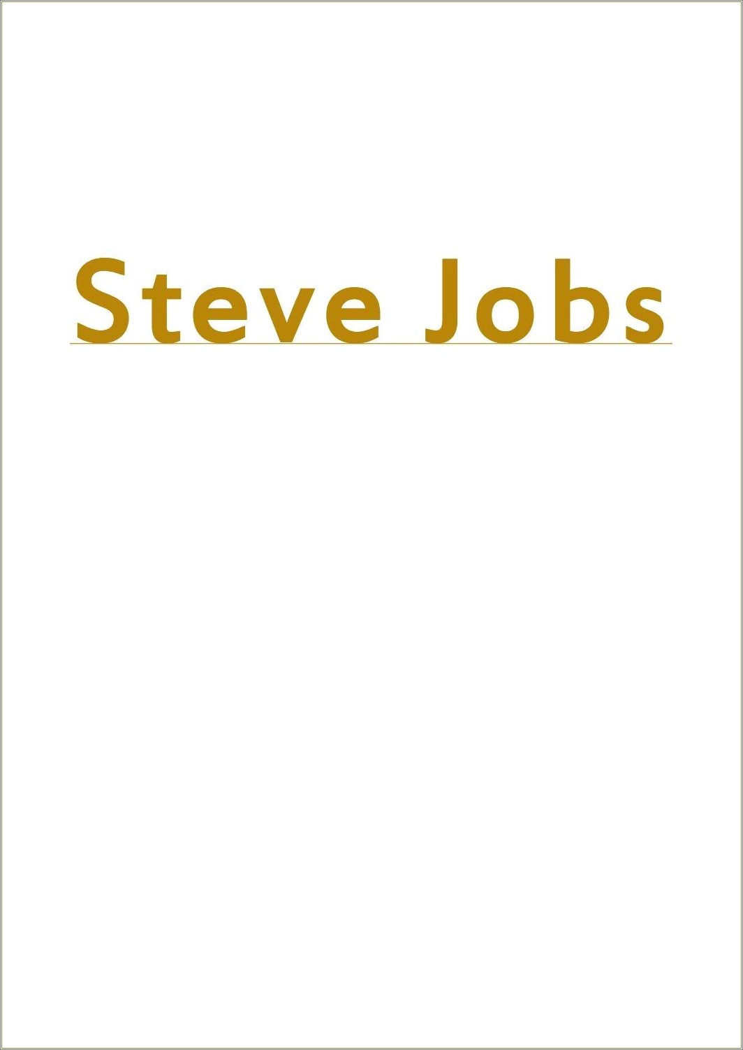 Biografia De Steve Jobs Resumida Wikipedia