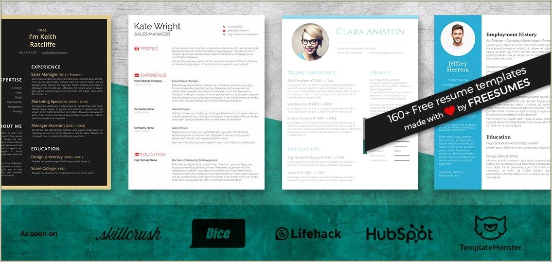 Download Free Ms Word Resume Template