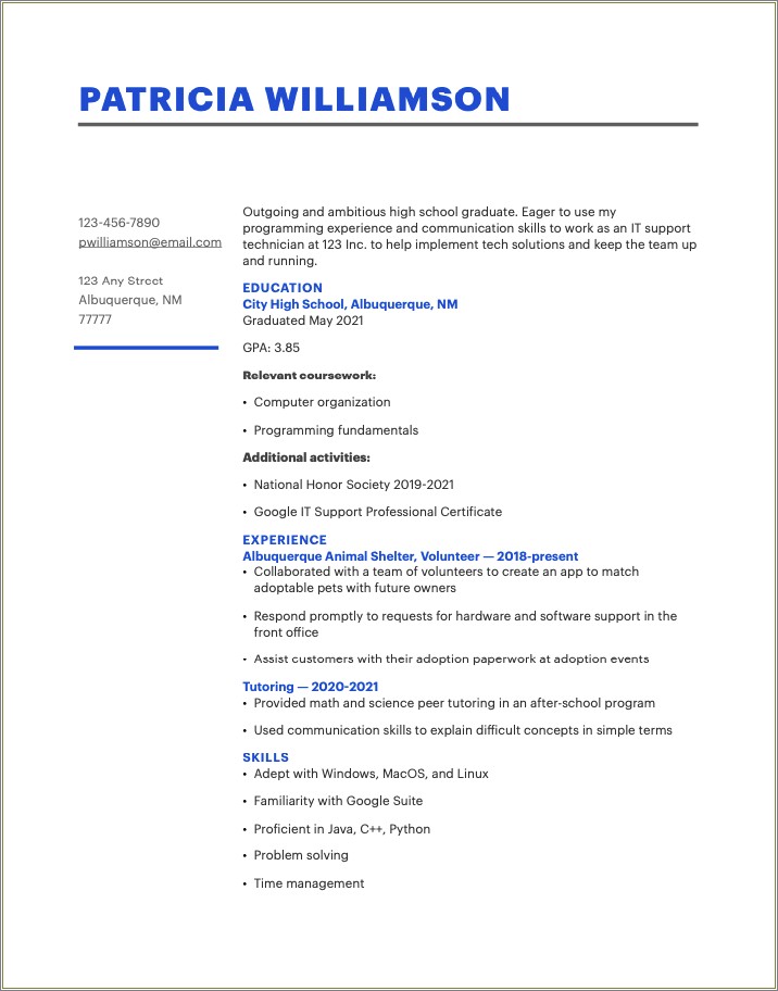 Entry Level Banking Resume Objective Examples