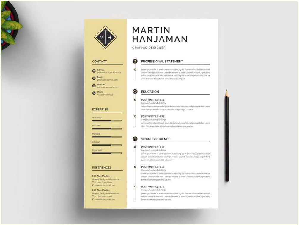 Free Resume Templates With Photo Free Download