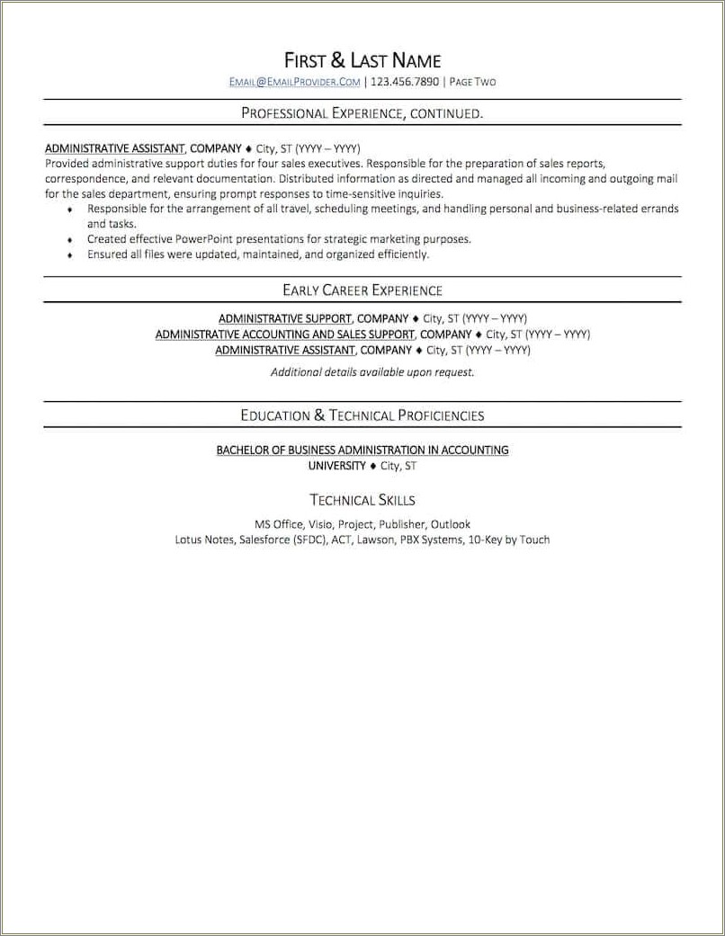Free Sample Resumes For Office Assistant