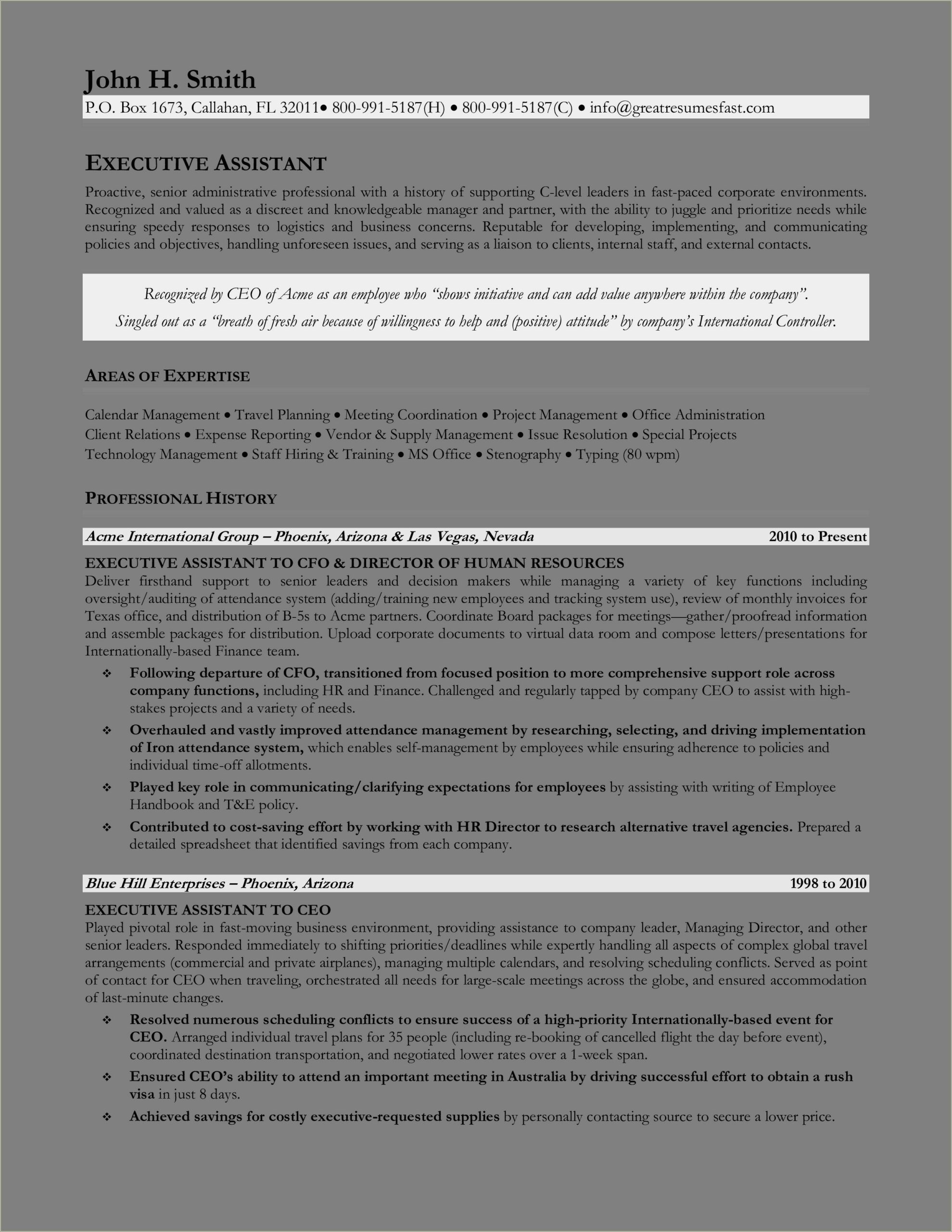 Office And Marketing Manager Resume Sample