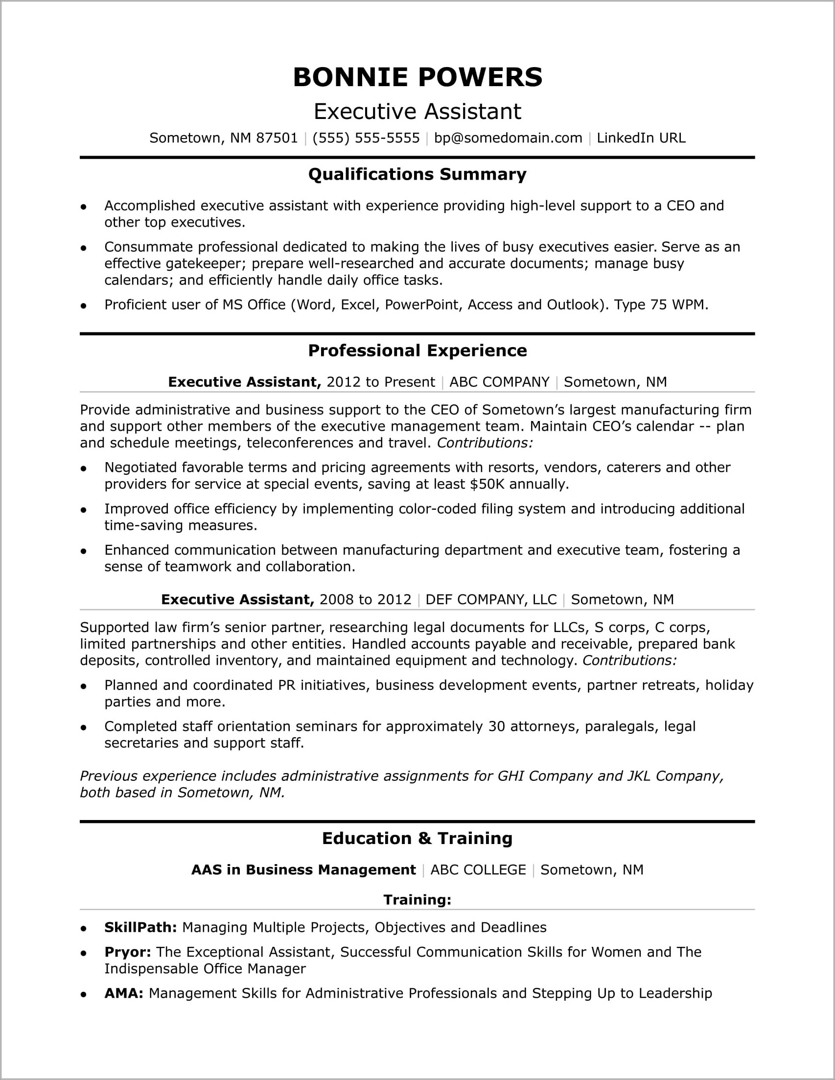Office Assistant Job Description Resume Sample
