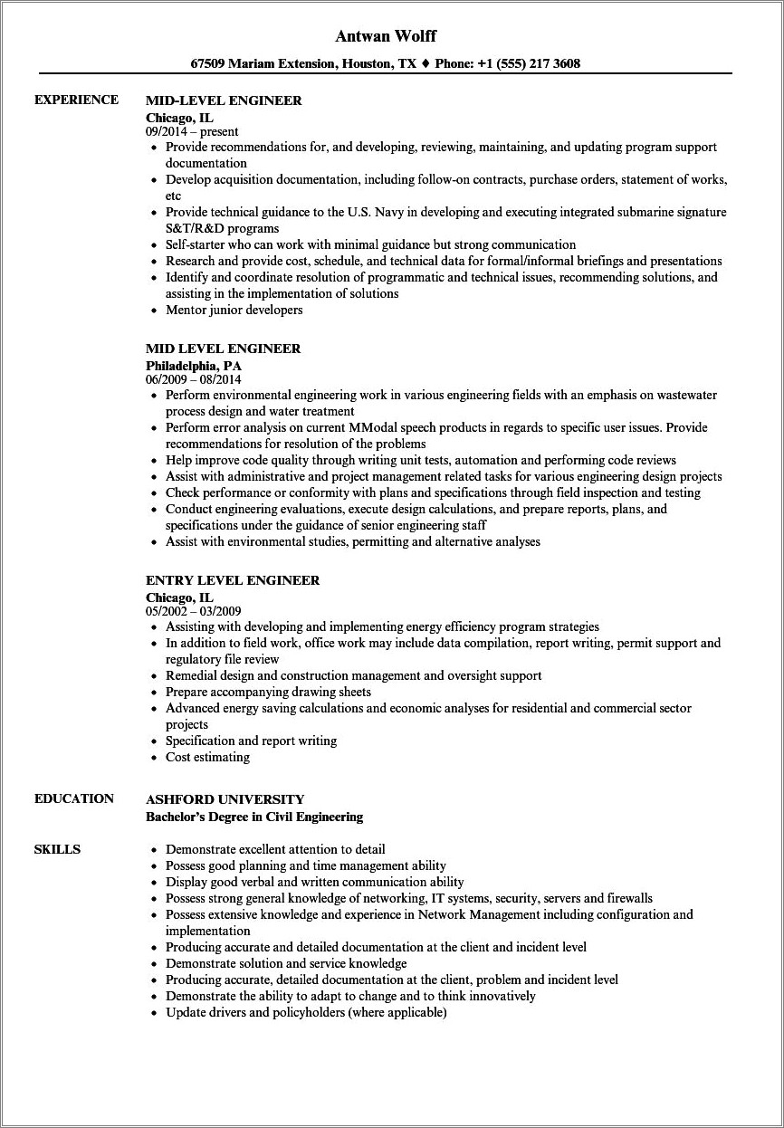 Railroad Conductor Entry Level Resume Examples