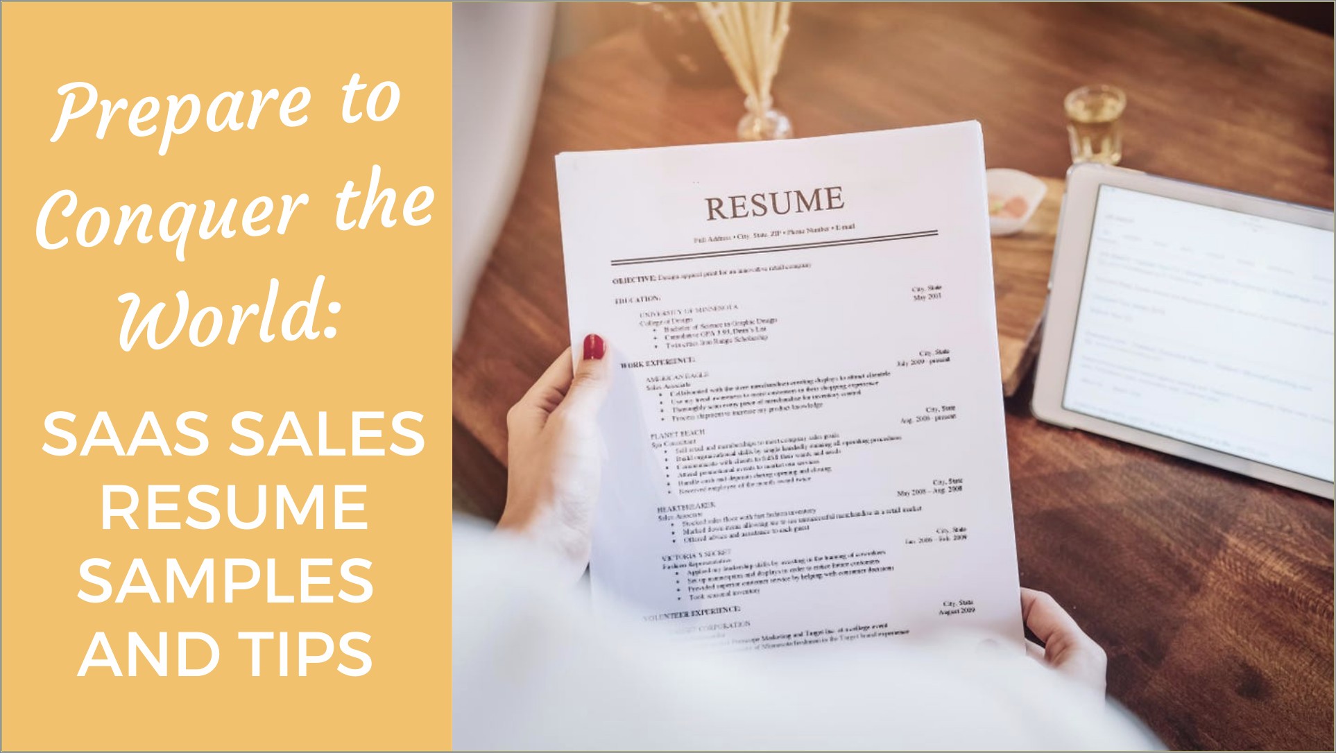 Saas Sales Skills For A Resume