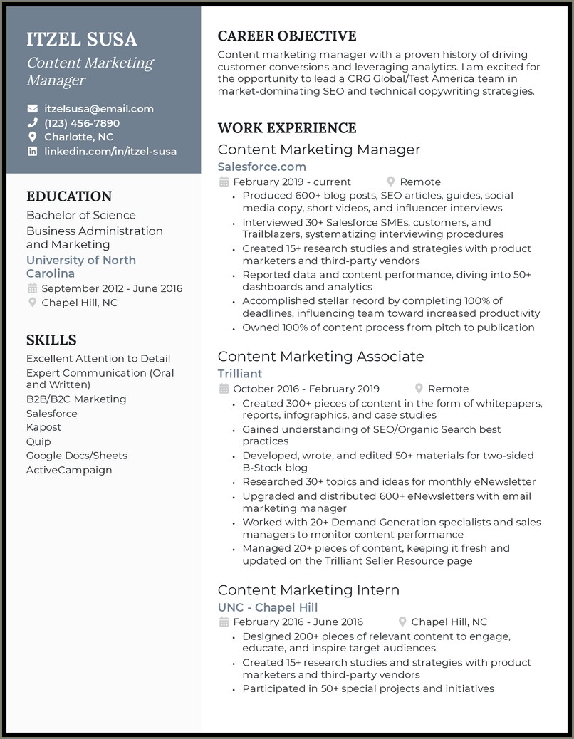 Sample Co Op Vendor Advertising Experienced Professional Resume