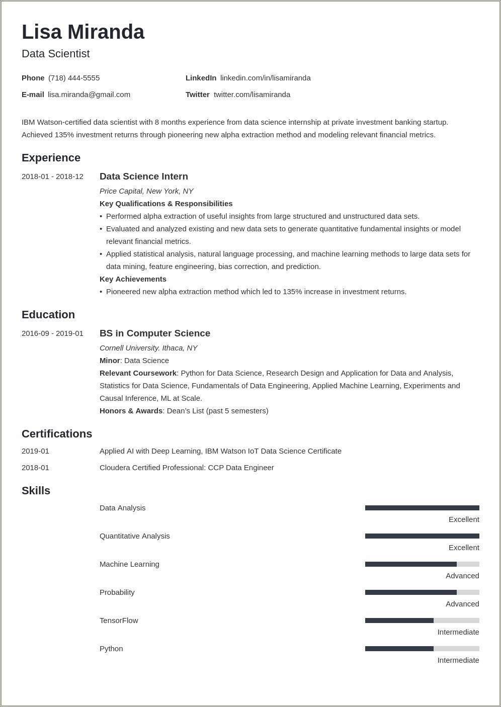 Sample Objectives For College Student Resumes