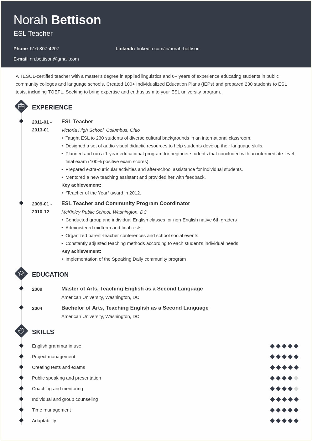 Sample Resume For College Instructor Philippines
