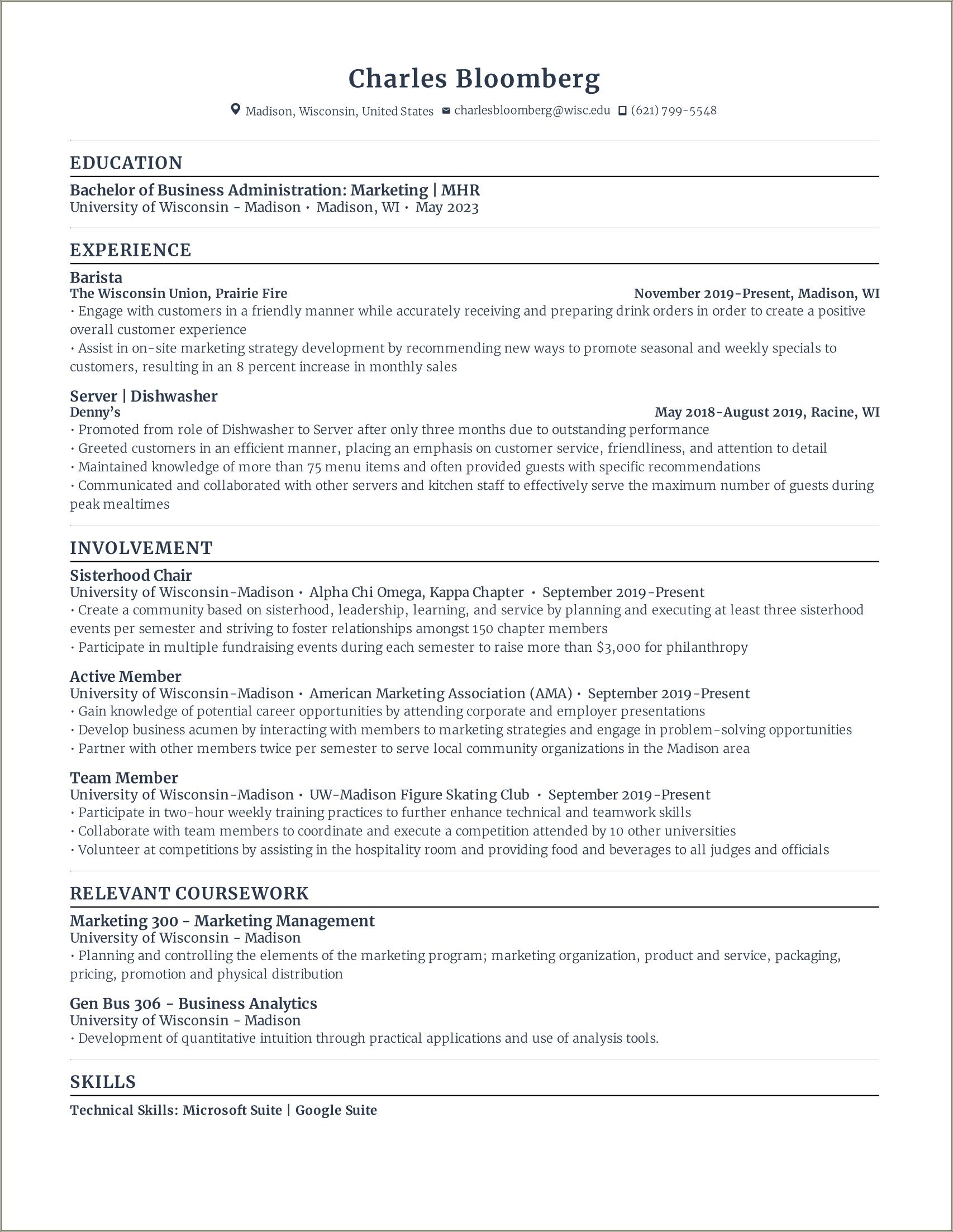 Sample Resume For Fire Service Promotion