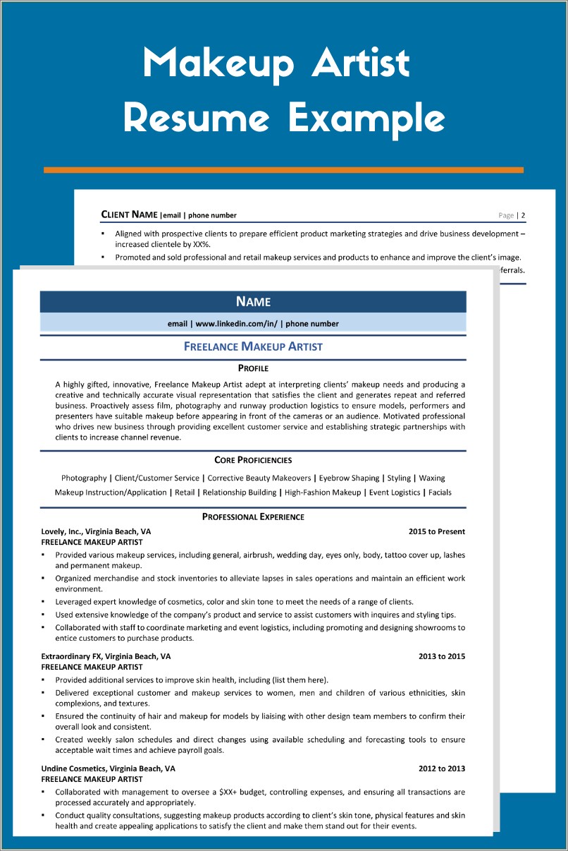 Sample Resume For Freelance Marketing Specialist