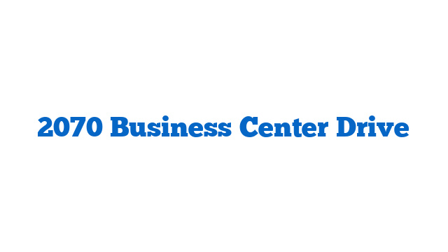 2070 Business Center Drive