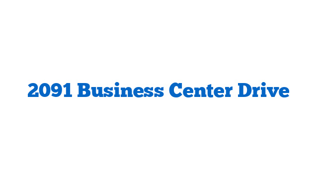 2091 Business Center Drive