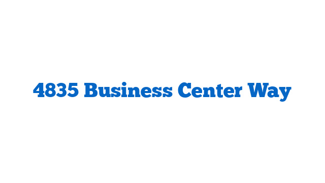 4835 Business Center Way