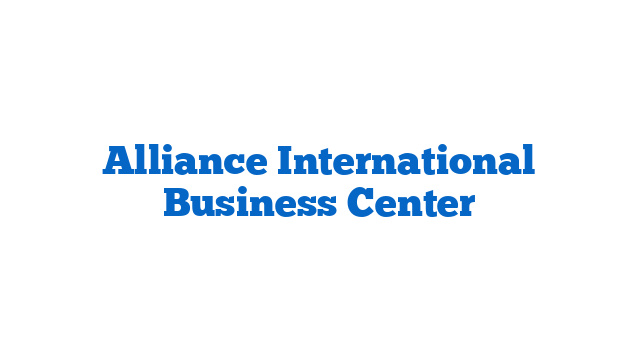 Alliance International Business Center