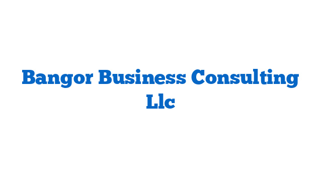 Bangor Business Consulting Llc