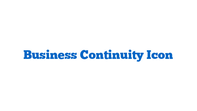 Business Continuity Icon